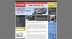 Desktop Screenshot of ddtrailers.com